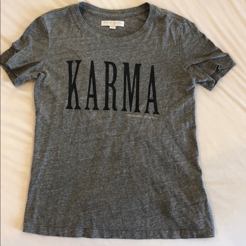 Gray Graphic Tee ~ Spiritual Gangster